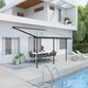 image 3 of Patio Cover Sierra 3 x 5.46 Clear - Polycarbonate - L555 x W299 x H305 cm - Grey Grey