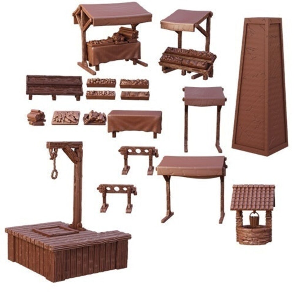 TerrainCrate: Village Square (Retail Exclusive)