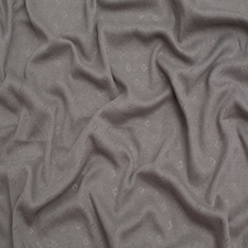 Minerva Core Range Silver Pointelle Jersey Stretch Knit Fabric for Dressmaking, 150cm / 59" Wide - per metre