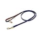 image 1 of Digby & Fox Leather Padded Dog Lead - Navy - 110cm x 1.5cm