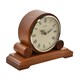 image 2 of Widdop Gifts Wooden Scroll Design Mantel Clock