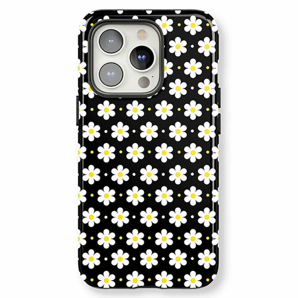 image 1 of Ditsy Daisy Phone Case | Black | iPhone 16 Pro
Magsafe | iPhone 16 Pro
Magsafe