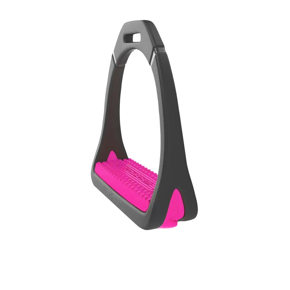 image 1 of Compositi Unisex Adult Premium Profile Horse Stirrups - Raspberry - One Size
