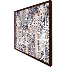 Grunged print (Picture Frame) Brown | XL