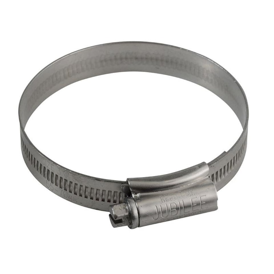 Jubilee Stainless Steel Hose Clip - Multi Colour - 55mm - 70mm 2.1/8 - 2.3/4in