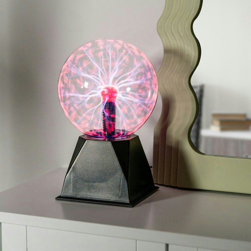 image 1 of ValueLights Pixo Plasma ball Clear Illuminated Decoration