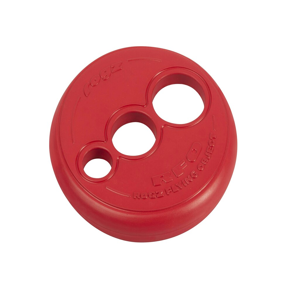 Rogz RFO Flying Object Red 6.5" x 1 Red | M