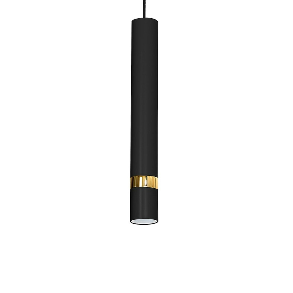 image 1 of Milagro Pendant Lamp Joker Black/Gold 1XGU10