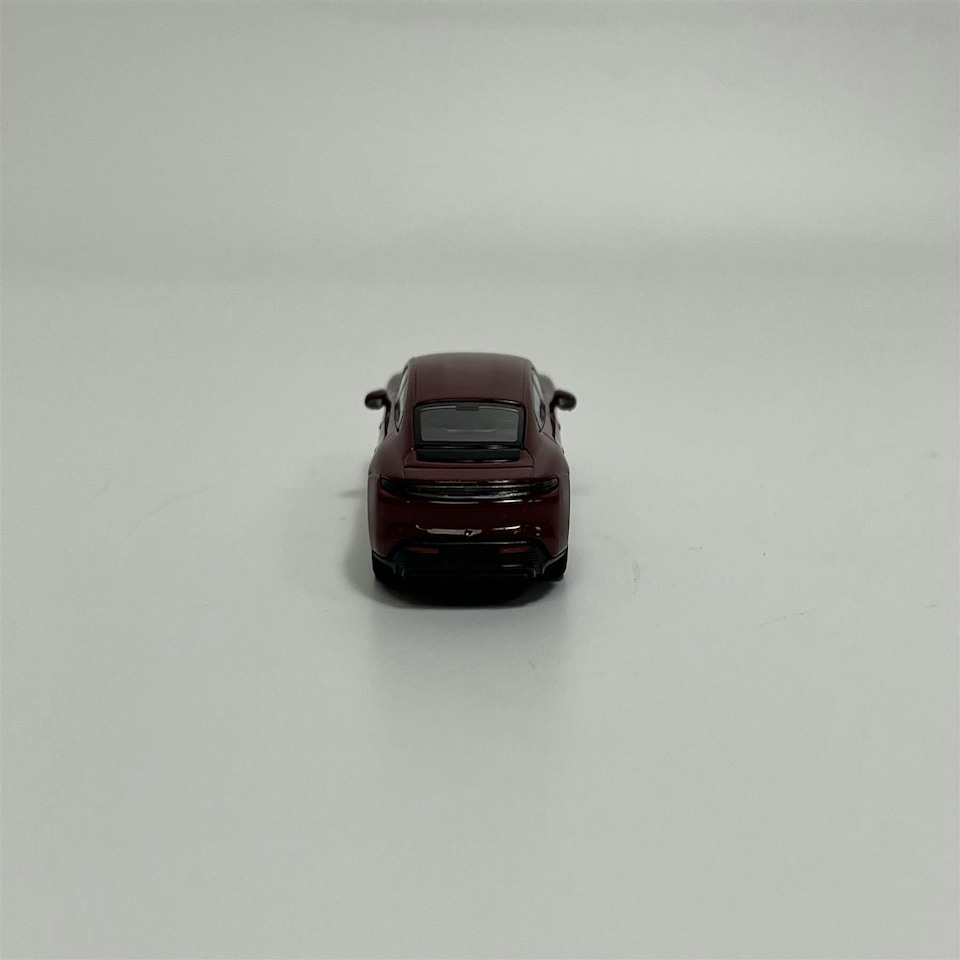 image 1 of Porsche Taycan Turbo S 2019 Dark Red 1:87 Minichamps 870068404