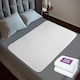 image 1 of Lynmark 2x Washable Incontinence Bed Pads Without Tucks, Absorbs Up to 2000ml, 135x85cm | White | 2 pack | 2