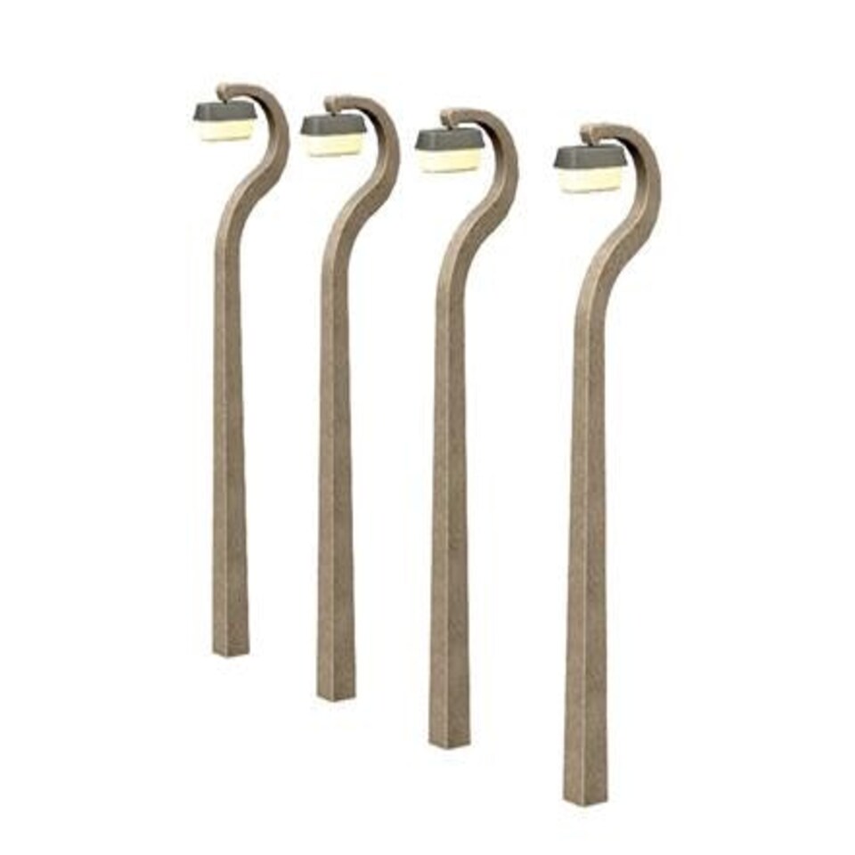 Bachmann Scenecraft Street Lamps 4pcs (Pre-Built)