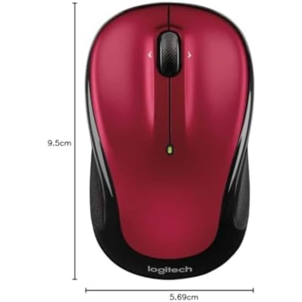 image 1 of Logitech Wireless Mouse M325 - Red
