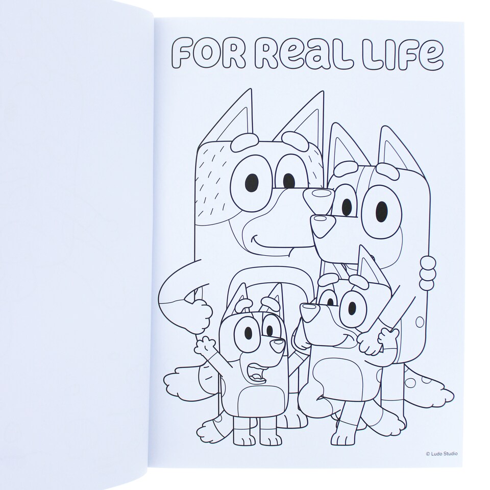 image 1 of Bluey A4 Colouring Pad