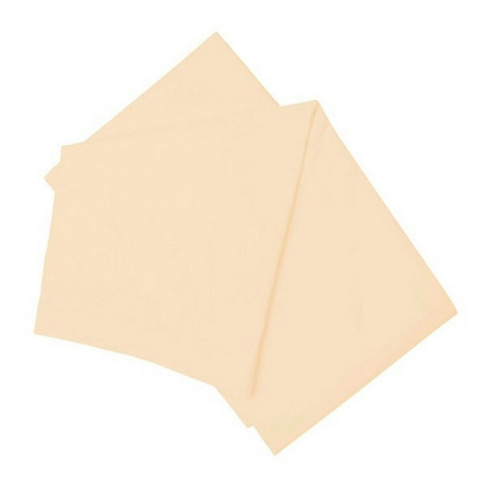 image 1 of Belledorm Brushed Cotton Extra Deep Fitted Sheet - Cream - Double