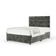image 1 of Neptune Spring Charcoal Chenille Divan Set And Milan Headboard Single