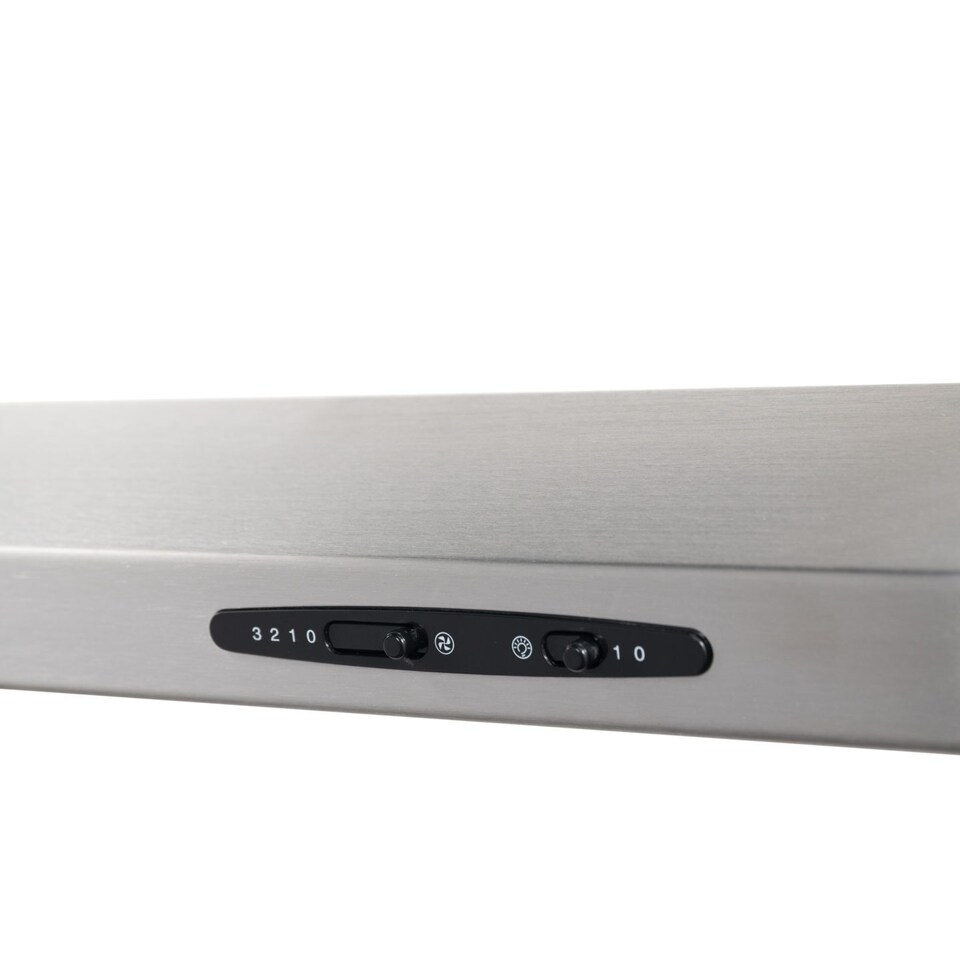 image 1 of Cookology 50cm Stainless Steel Visor Cooker Hood Extractor