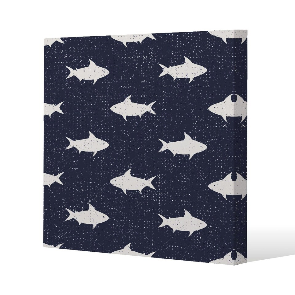 image 1 of Fish (Canvas Print) 90 x 90 x 4cm