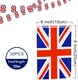 image 2 of 2 x 30ft Fabric Union Jack Bunting | Multi