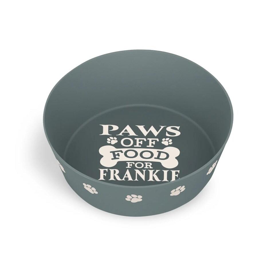 image 1 of Pre-personalised Dog Bowl Featuring Popular Names, Breeds and Captions - Freddie - Over 60 Titles Available