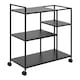 image 1 of Newcastle Serving Trolley in Matt Black