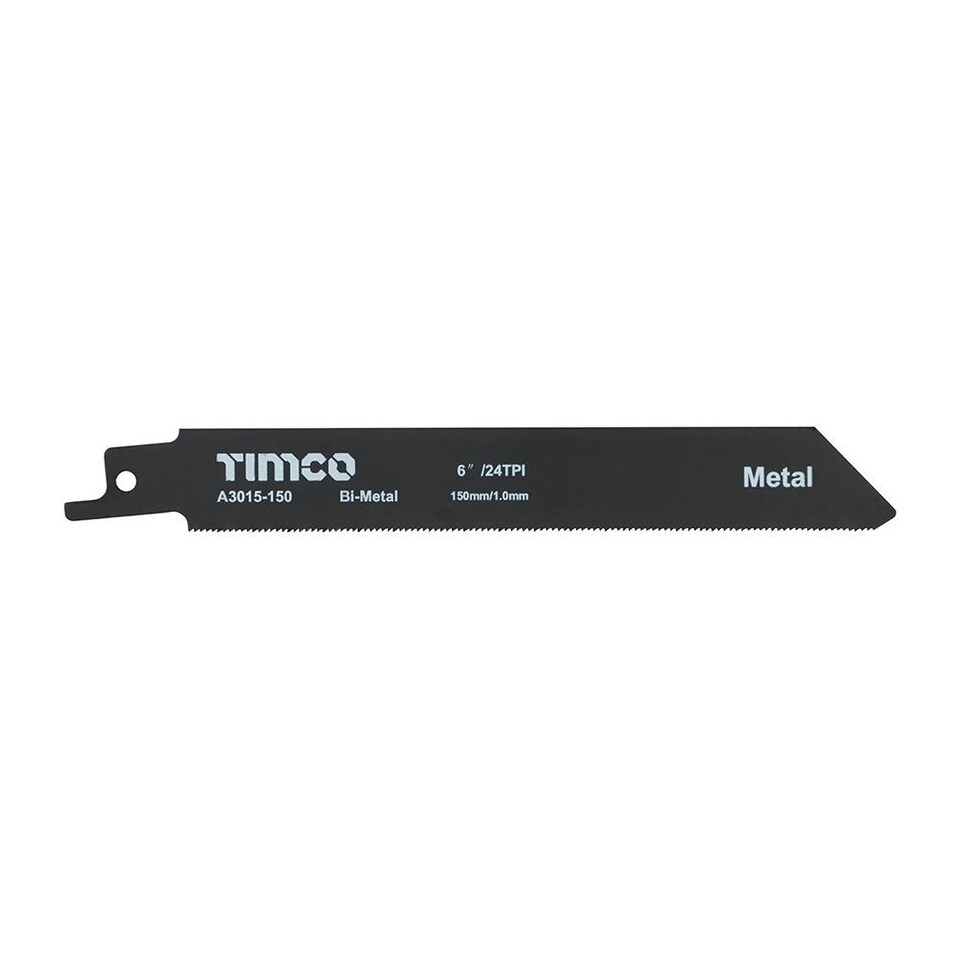 image 1 of Timco - Reciprocating Saw Blades - Metal Cutting - Bi-Metal (Size S922AF - 5 Pieces)