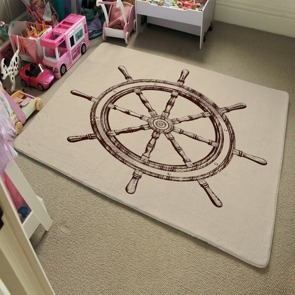 image 1 of Ship Wheel (Rug) Multi | XL: 160x230cm