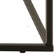 image 7 of Barossa Coffee Table with Light Oak Top & Black Steel Base 110x55x45cm