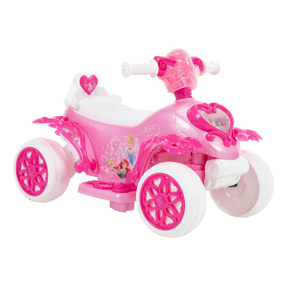 image 1 of HUFFY Disney Princess Bubble Quad Electric Children's Ride-on (19239W)
