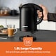 image 3 of GEEPAS Electric Kettle | 1.8L  Stainless Steel, 1800W Matte Black