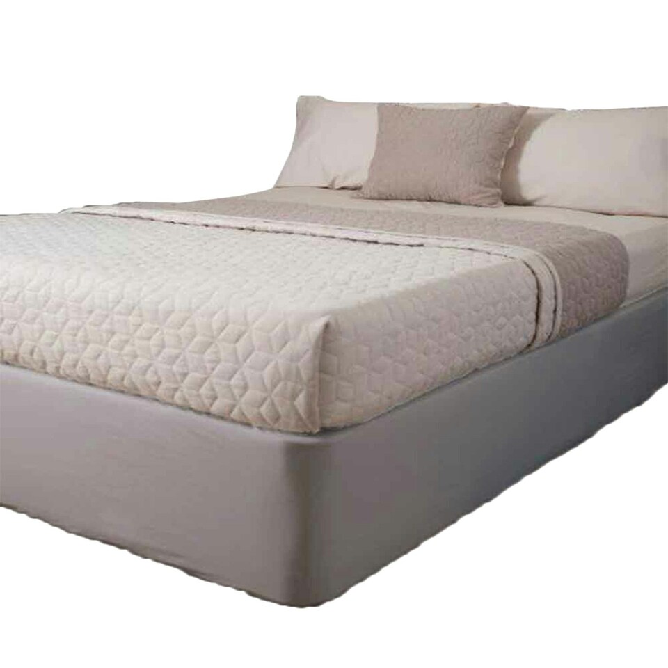 image 1 of Belledorm Jersey Base Wrap - Cloud Grey - Superking