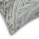 image 3 of Botanic Floral Soft Chenille 45cm x 45cm Silver Cushion Set of 4 | Silver | White | 45cm x 45cm x 10cm | 4