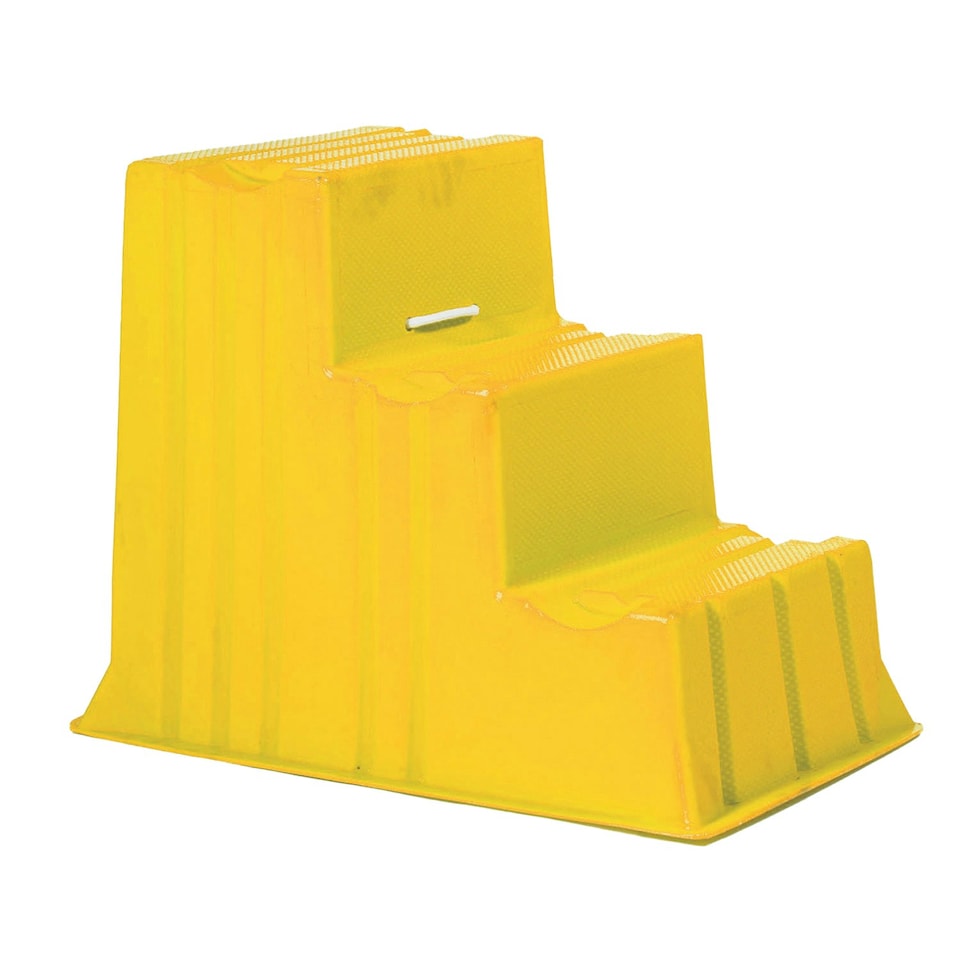 Stubbs Up & Over Horse Pole Block - Yellow - One Size