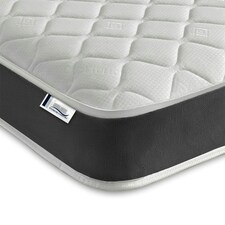 Hybrid Mattress - Soft Feel, Memory Foam & Spring Support Grey | Small Double
