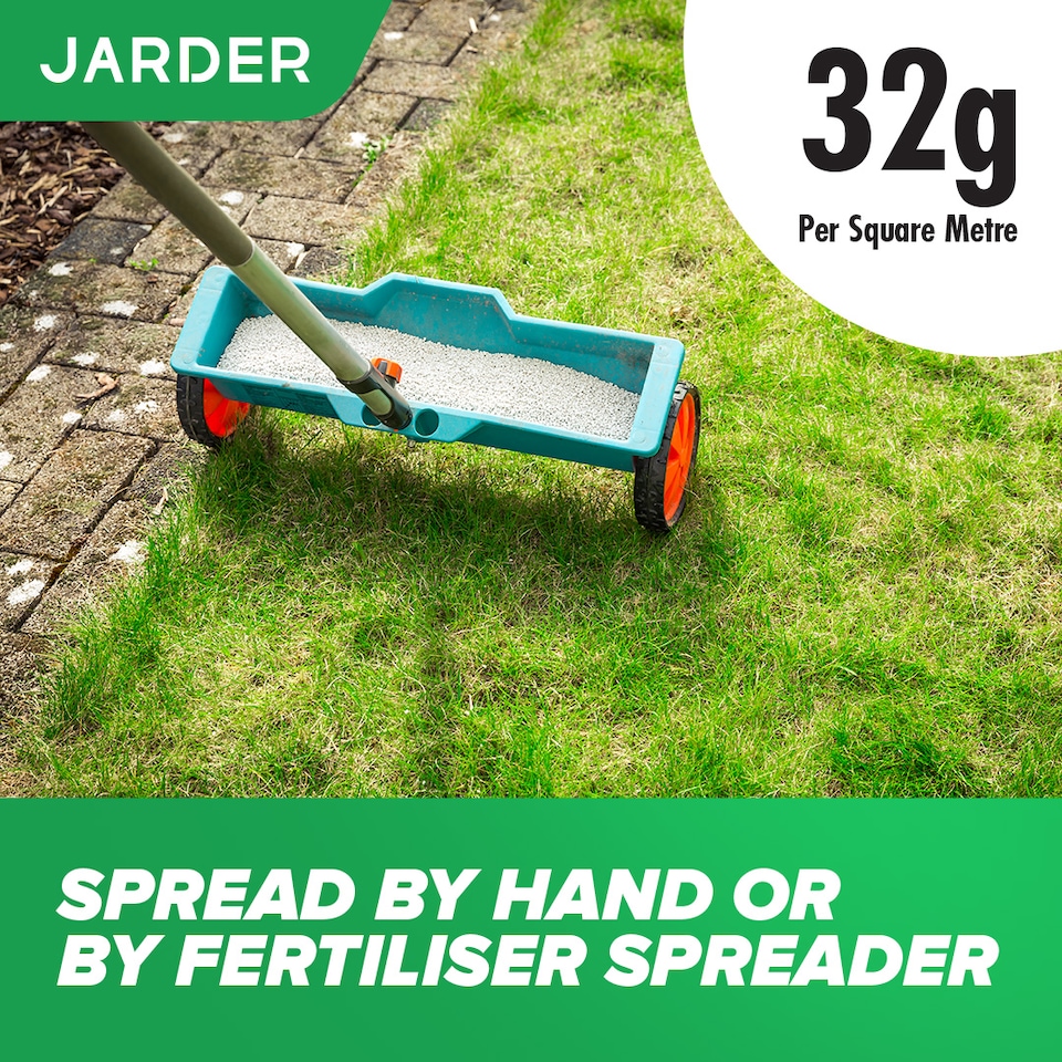 image 1 of Jarder Weed and Feed Lawn Treatment 3kg x 3