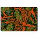 image 2 of Green Tropical Leaves on Orange (Placemat)