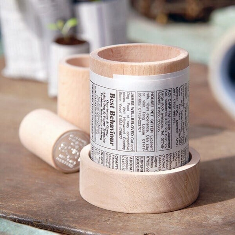 image 1 of Burgon & Ball Paper Pot Maker