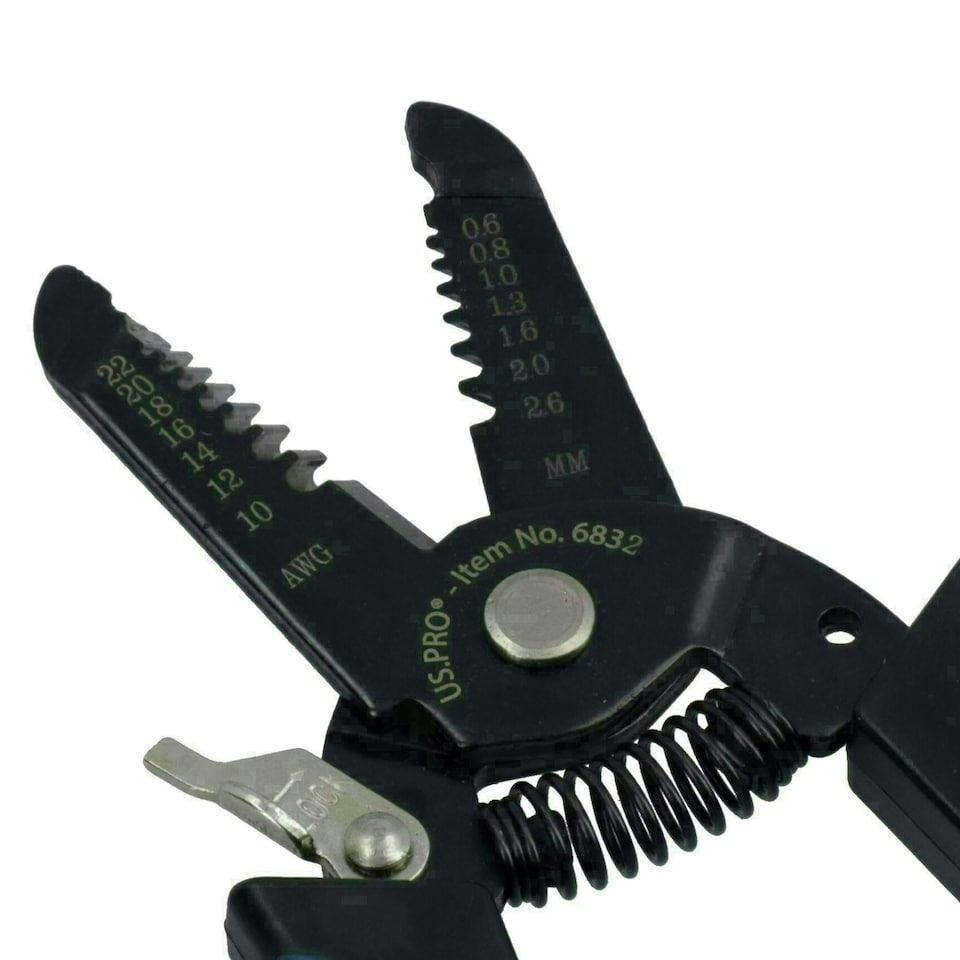 image 1 of 7" Multifunctional Electrical Wire Strippers and Cutters for Wire 0.6mm - 2.6mm