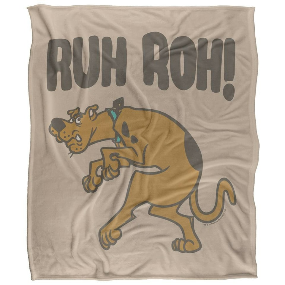 Scooby Doo Ruh Roh Blanket - Multicoloured - One Size (UTTV18795)