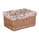 image 6 of Double Steamed Garden Rose Willow Storage Baskets Multi | Multi | L