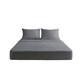 image 1 of Luxury 200TC Soft Touch Fitted Sheet Bed Linen 30cm Extra Deep Skirt Grey | Grey | King