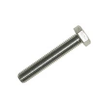 Metalmate High Tensile Set Screws, Zinc Plated - Zinc Plated - M6 x 45mm