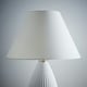image 1 of 14“ Linen Coolie shade in Cream Cream