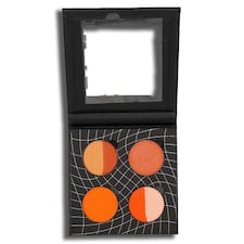 Orange 4 Pan Palette - Eyeliner - Glisten Cosmetics Orange