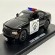 image 2 of The Rookie 2006 Dodge Charger Black White 1:43 Scale Greenlight 86634