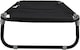 image 5 of Actiaspet Elevated Folding Dog Bed Indoor Outdoor Pet Cot Steel Frame (Black, Medium)