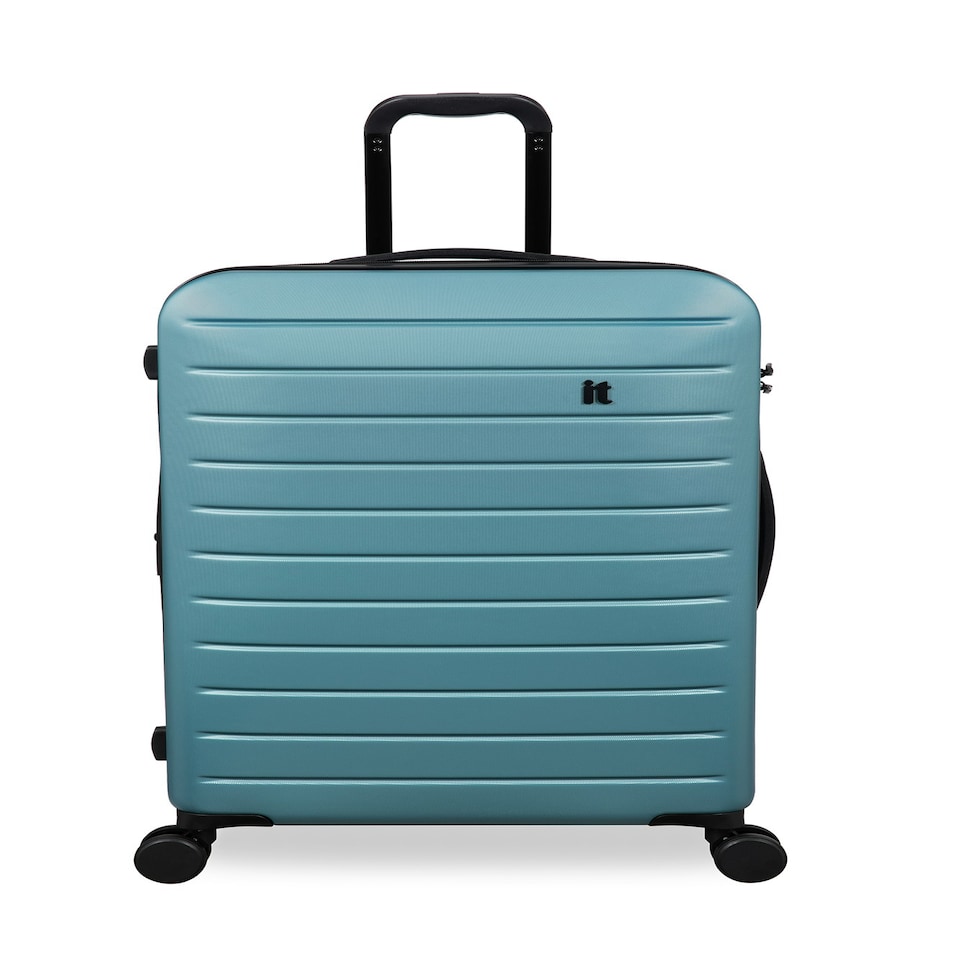 image 1 of IT Luggage Legion Smoke Blue Expandable Medium Suitcase with TSA Lock Blue | Medium
