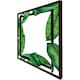 image 1 of Botanical & black border (Picture Frame) Brown | M