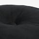 image 2 of OHS Ultra Soft Velvet Round Seat Cushion Pleated Floor Pillow | Multi | Black/White