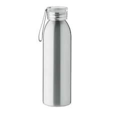 MidOcean Bira Stainless Steel 650ml Bottle - Matt Silver Grey - One Size Blue | One Size