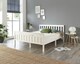 image 7 of Atlantic Bed Frame in White, size Small Double